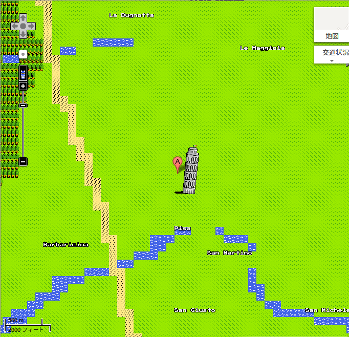 ピサの斜塔 - Google マップ